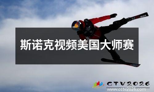 斯诺克视频美国大师赛