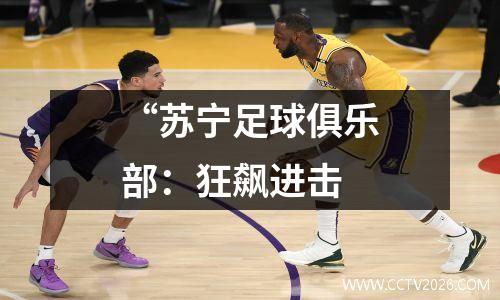 “苏宁足球俱乐部：狂飙进击