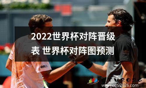 2022世界杯对阵晋级表 世界杯对阵图预测