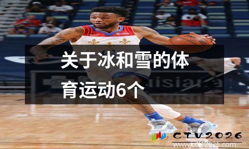 关于冰和雪的体育运动6个