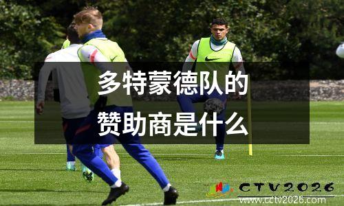 多特蒙德队的赞助商是什么