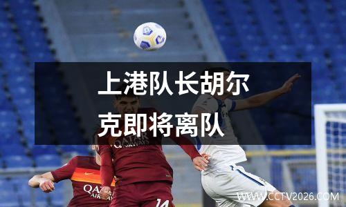上港队长胡尔克即将离队