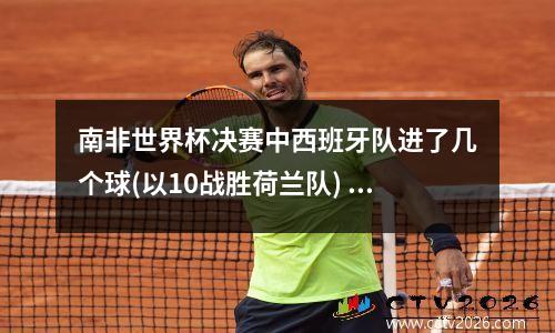 南非世界杯决赛中西班牙队进了几个球(以10战胜荷兰队) 西班牙世界杯进球球员
