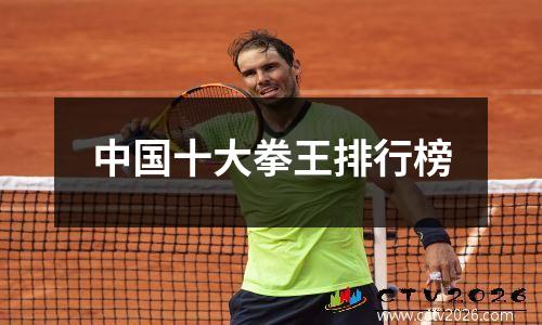 中国十大拳王排行榜