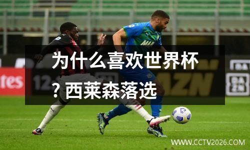 为什么喜欢世界杯? 西莱森落选
