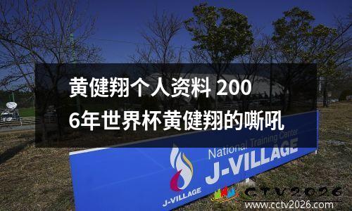 黄健翔个人资料 2006年世界杯黄健翔的嘶吼