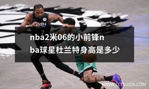 nba2米06的小前锋nba球星杜兰特身高是多少