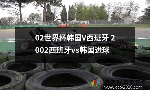 02世界杯韩国V西班牙 2002西班牙vs韩国进球
