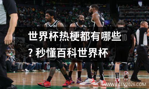 世界杯热梗都有哪些? 秒懂百科世界杯