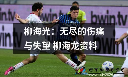 柳海光：无尽的伤痛与失望 柳海龙资料