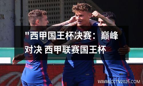 "西甲国王杯决赛：巅峰对决 西甲联赛国王杯