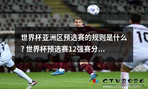 世界杯亚洲区预选赛的规则是什么? 世界杯预选赛12强赛分组