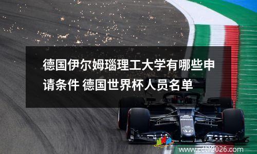 德国伊尔姆瑙理工大学有哪些申请条件 德国世界杯人员名单