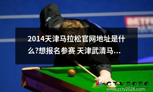 2014天津马拉松官网地址是什么?想报名参赛 天津武清马拉松