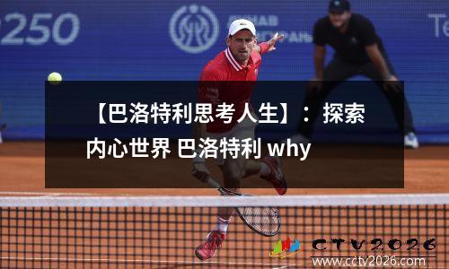 【巴洛特利思考人生】：探索内心世界 巴洛特利 why