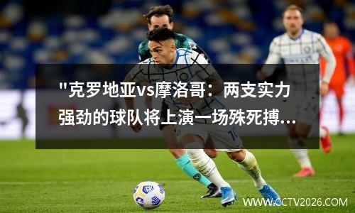 "克罗地亚vs摩洛哥：两支实力强劲的球队将上演一场殊死搏斗！" 克罗地亚 战绩