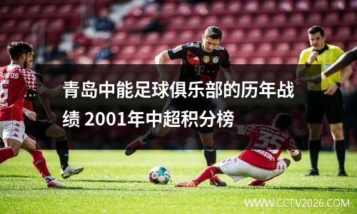 青岛中能足球俱乐部的历年战绩 2001年中超积分榜