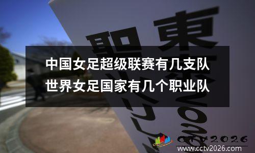 中国女足超级联赛有几支队世界女足国家有几个职业队