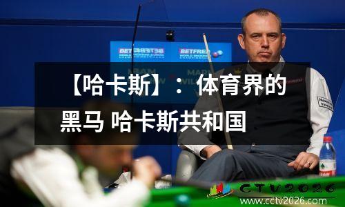 【哈卡斯】：体育界的黑马 哈卡斯共和国