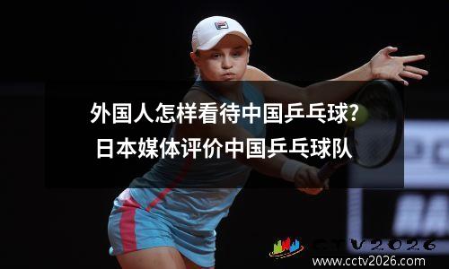 外国人怎样看待中国乒乓球? 日本媒体评价中国乒乓球队