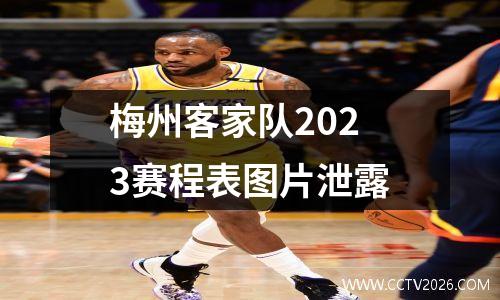 梅州客家队2023赛程表图片泄露