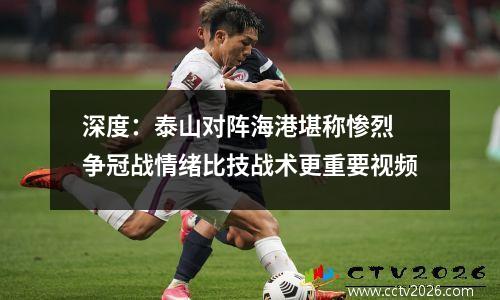 深度：泰山对阵海港堪称惨烈 争冠战情绪比技战术更重要视频