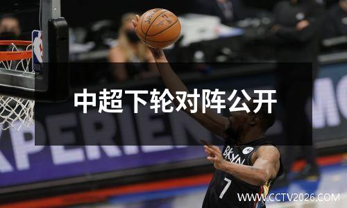 中超下轮对阵公开