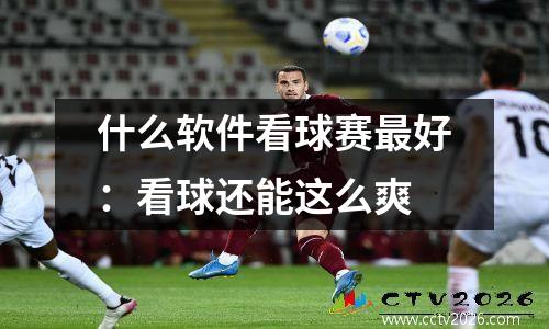 什么软件看球赛最好：看球还能这么爽