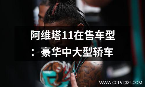 阿维塔11在售车型：豪华中大型轿车