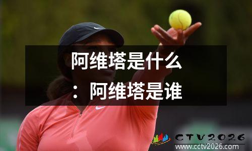 阿维塔是什么：阿维塔是谁