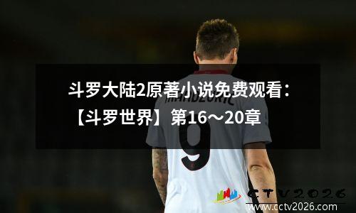 斗罗大陆2原著小说免费观看：【斗罗世界】第16～20章