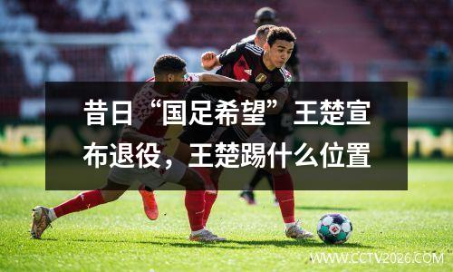 昔日“国足希望”王楚宣布退役，王楚踢什么位置