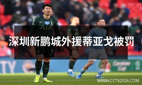 深圳新鹏城外援蒂亚戈被罚