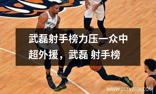 武磊射手榜力压一众中超外援，武磊 射手榜