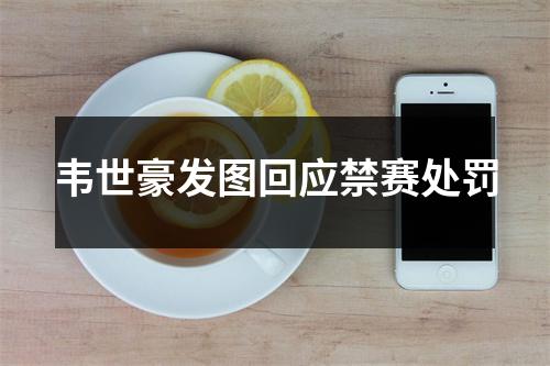 韦世豪发图回应禁赛处罚