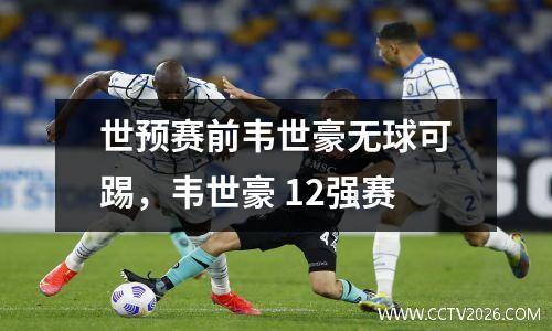 世预赛前韦世豪无球可踢，韦世豪 12强赛
