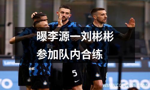 曝李源一刘彬彬参加队内合练