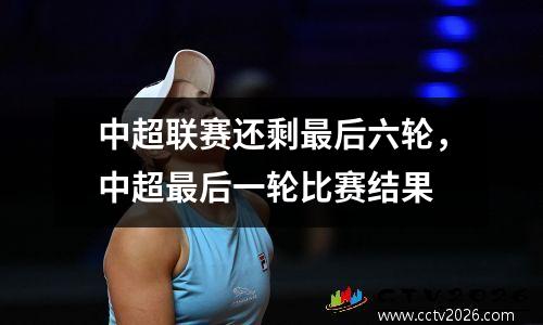 中超联赛还剩最后六轮，中超最后一轮比赛结果