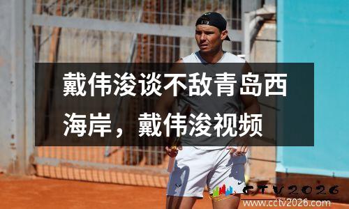 戴伟浚谈不敌青岛西海岸，戴伟浚视频