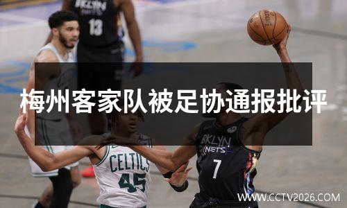 梅州客家队被足协通报批评