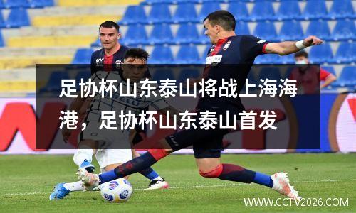 足协杯山东泰山将战上海海港，足协杯山东泰山首发