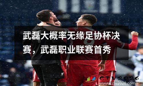 武磊大概率无缘足协杯决赛，武磊职业联赛首秀