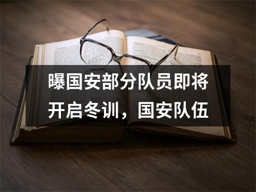 曝国安部分队员即将开启冬训，国安队伍