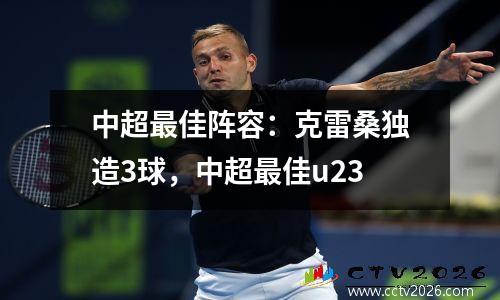 中超最佳阵容：克雷桑独造3球，中超最佳u23