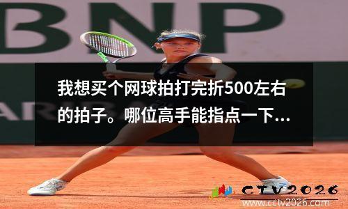 我想买个网球拍打完折500左右的拍子。哪位高手能指点一下，网球拍的价钱