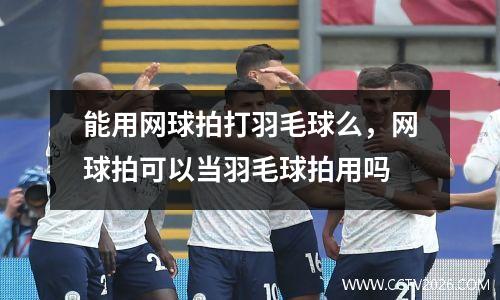 能用网球拍打羽毛球么，网球拍可以当羽毛球拍用吗