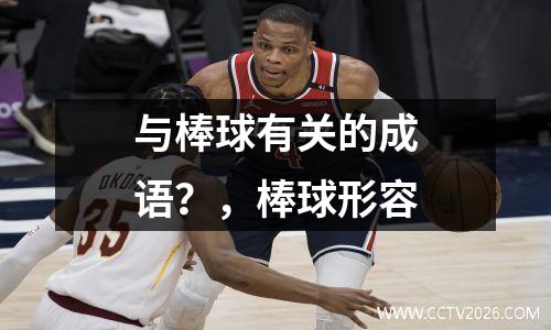 与棒球有关的成语？，棒球形容