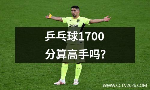 乒乓球1700分算高手吗？