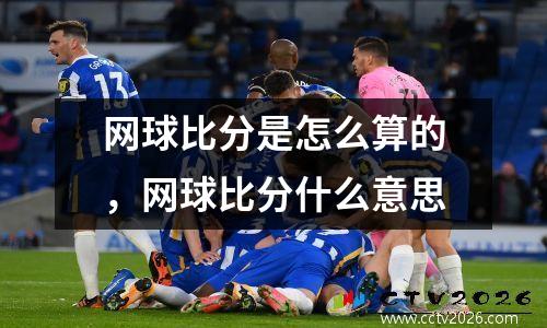 网球比分是怎么算的，网球比分什么意思