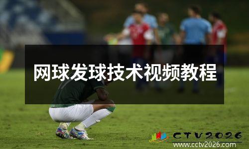网球发球技术视频教程